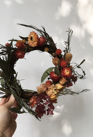 01_DRY FLOWER WREATH